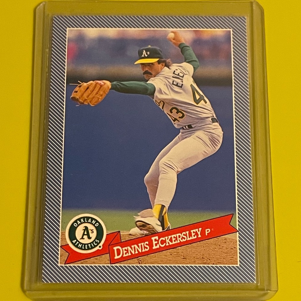 Dennis Eckersley #11 1993 Hostess Twinkies Baseball Trading Card
